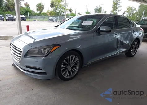 2015 Hyundai Genesis 3.8 from USA, damaged, VIN KMHGN4JE3FU096138